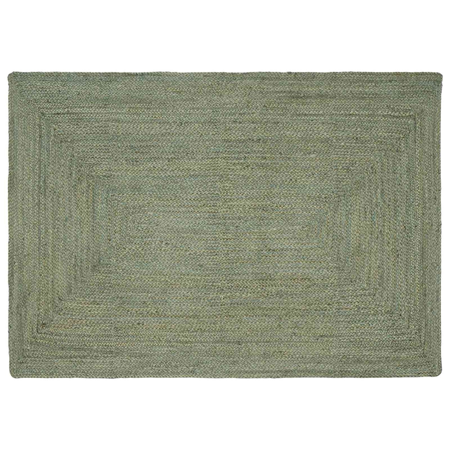 vidaXL Χαλιά χώρου Ορθογώνιος Λαδί 120 x 170 cm Γιούτα