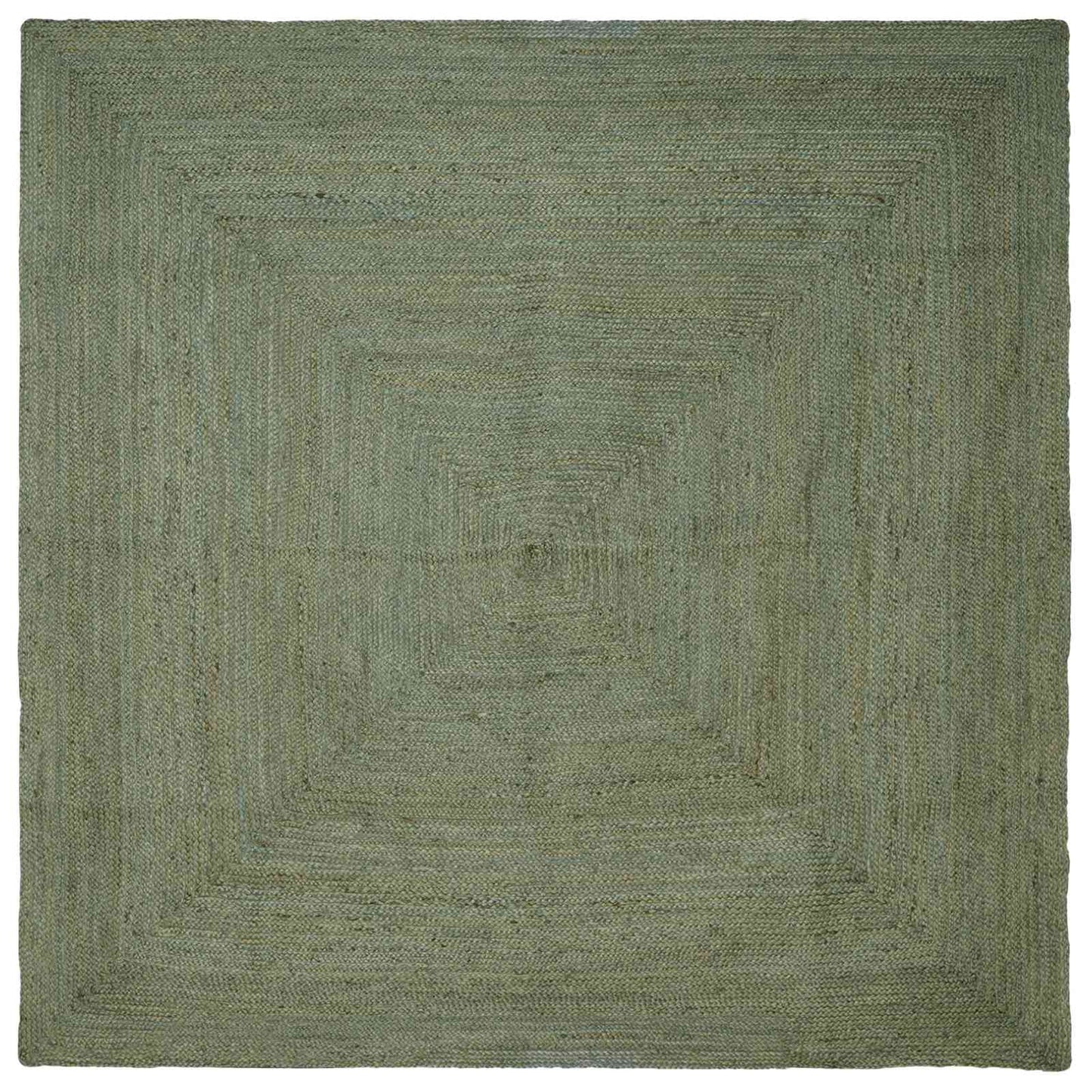 vidaXL Χαλιά χώρου τετράγωνο Λαδί 240 x 240 cm Γιούτα
