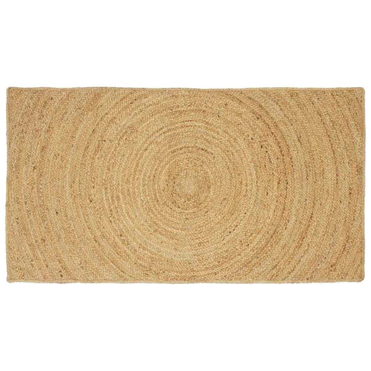 vidaXL Χαλιά χώρου Φυσικό 60 x 110 cm Γιούτα