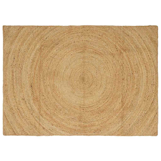 vidaXL Χαλιά χώρου Φυσικό 120 x 170 cm Γιούτα