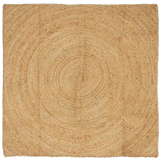 vidaXL Χαλιά χώρου Φυσικό 160 x 160 cm Γιούτα