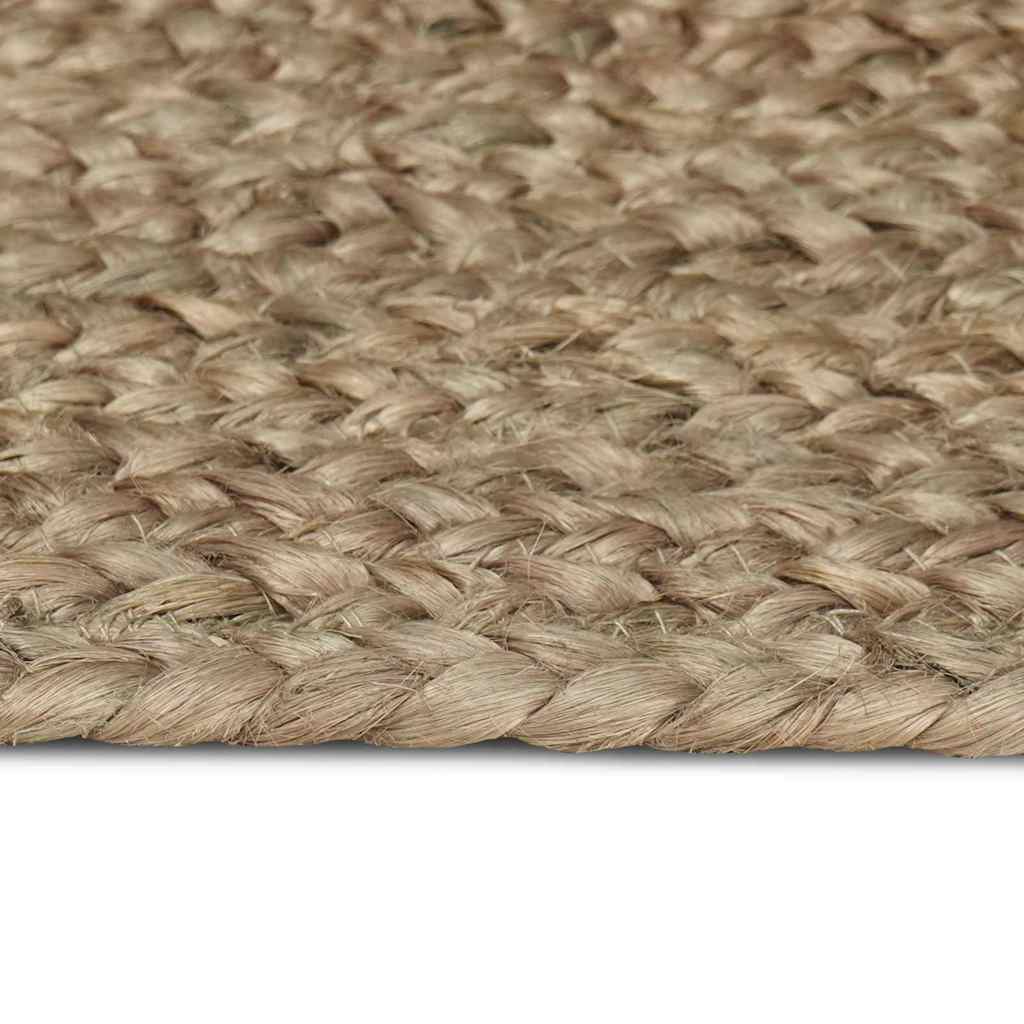 vidaXL Χαλί Γκρι 140 x 200 cm Γιούτα