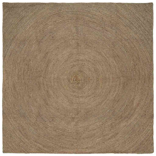 vidaXL Χαλιά χώρου Γκρι 200 x 200 cm Γιούτα