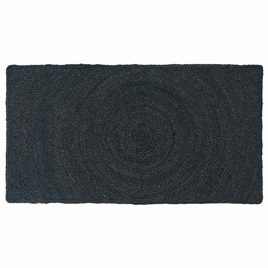 vidaXL Χαλιά χώρου Σκούρο Γκρι 60 x 110 cm Γιούτα