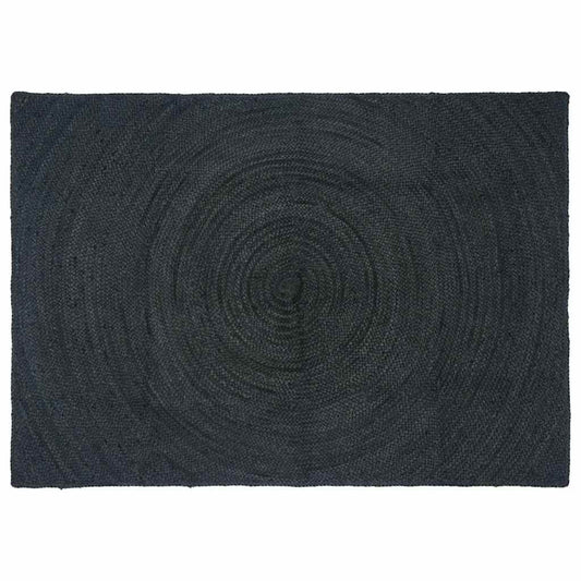 vidaXL Χαλιά χώρου Σκούρο Γκρι 120 x 170 cm Γιούτα