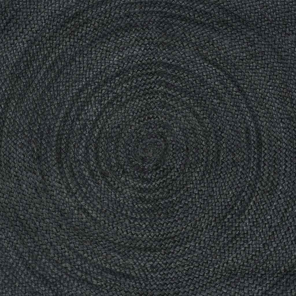 vidaXL Χαλί Σκούρο Γκρι 120 x 170 cm Γιούτα