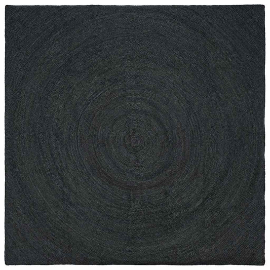 vidaXL Χαλιά χώρου Σκούρο Γκρι 200 x 200 cm Γιούτα