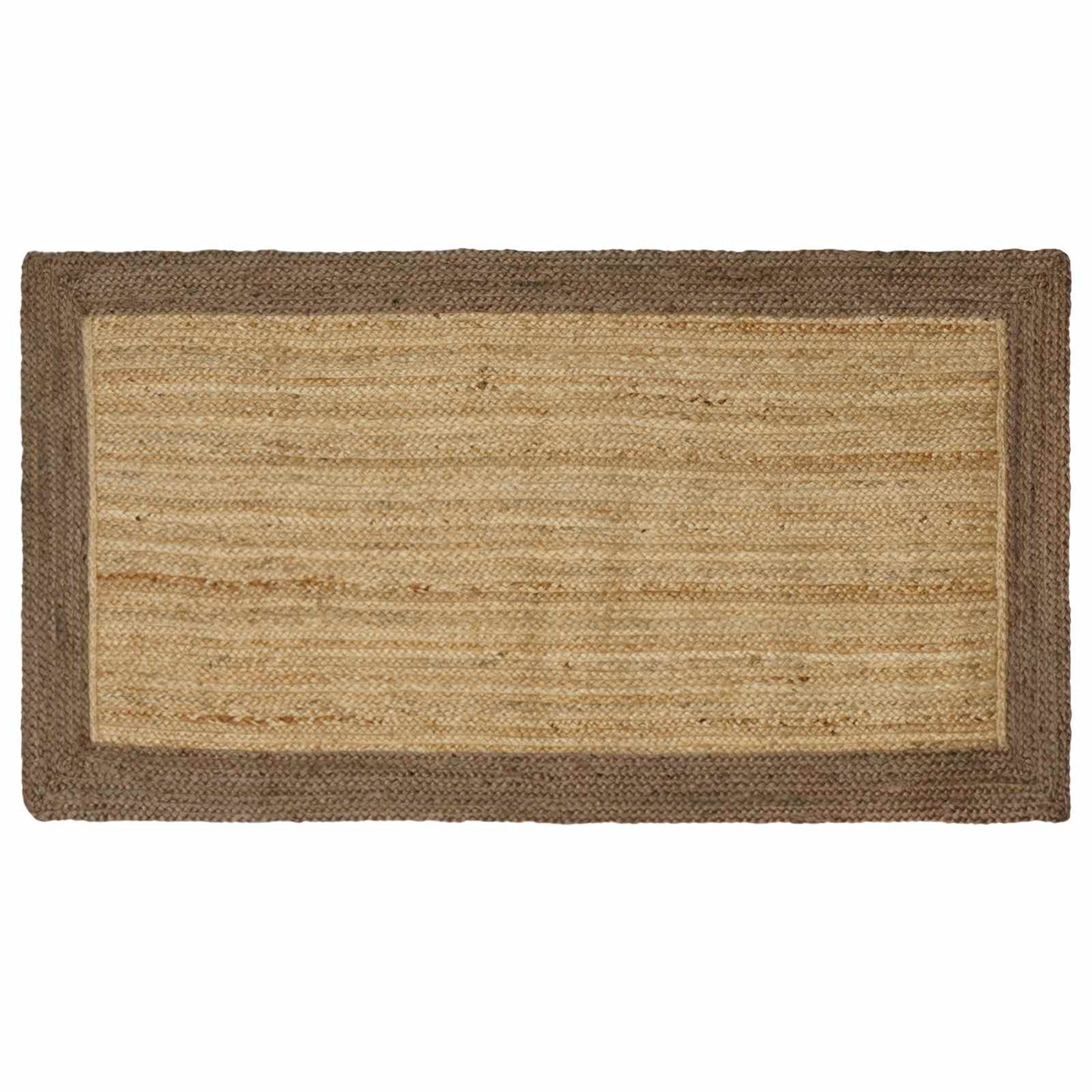 vidaXL Χαλιά χώρου Γκρι 80 x 150 cm Γιούτα
