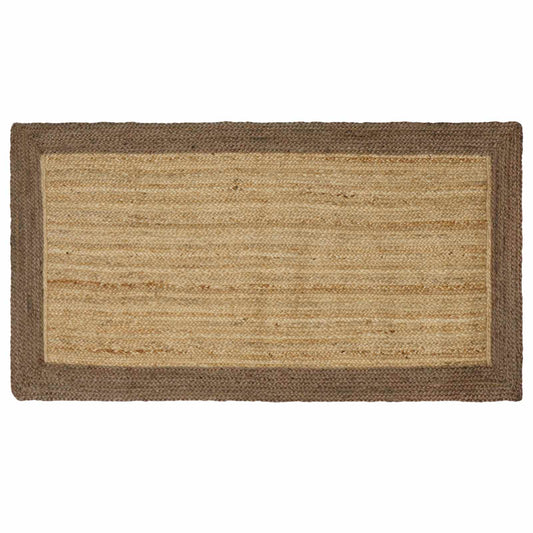 vidaXL Χαλιά χώρου Γκρι 100 x 200 cm Γιούτα