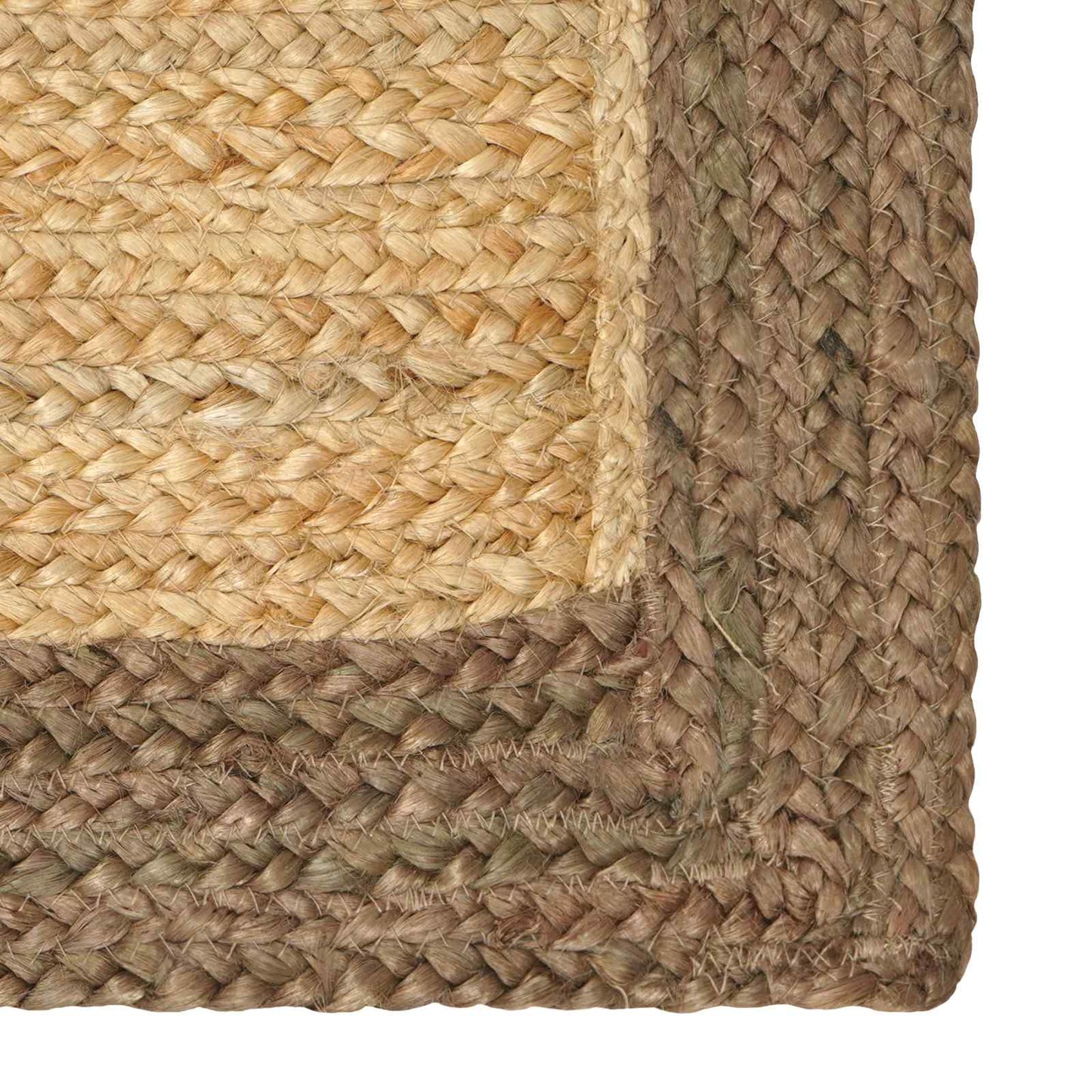 vidaXL Χαλιά χώρου Γκρι 120 x 120 cm Γιούτα