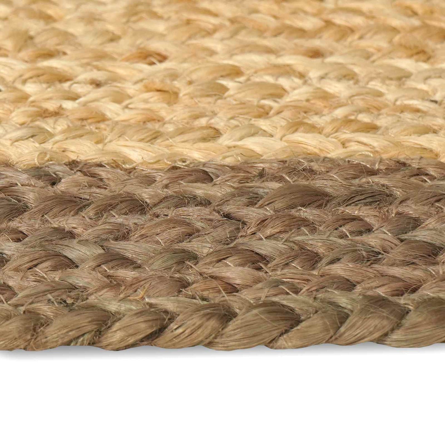 vidaXL Χαλιά χώρου Γκρι 120 x 120 cm Γιούτα