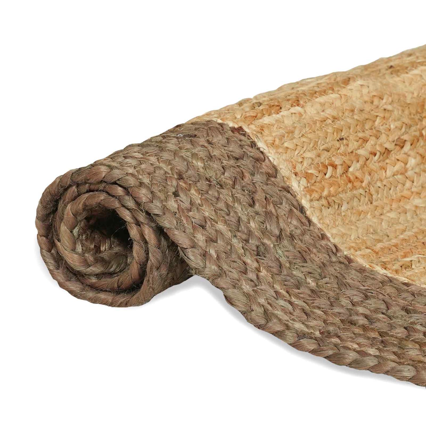vidaXL Χαλιά χώρου Γκρι 120 x 120 cm Γιούτα