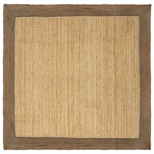 vidaXL Χαλιά χώρου Γκρι 200 x 200 cm Γιούτα