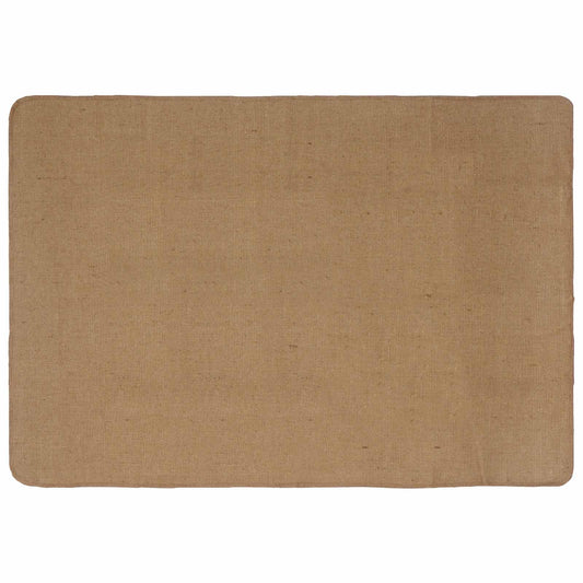 vidaXL Χαλί Περιοχής Ανοιχτό καφέ 120 x 170 cm Γιούτα