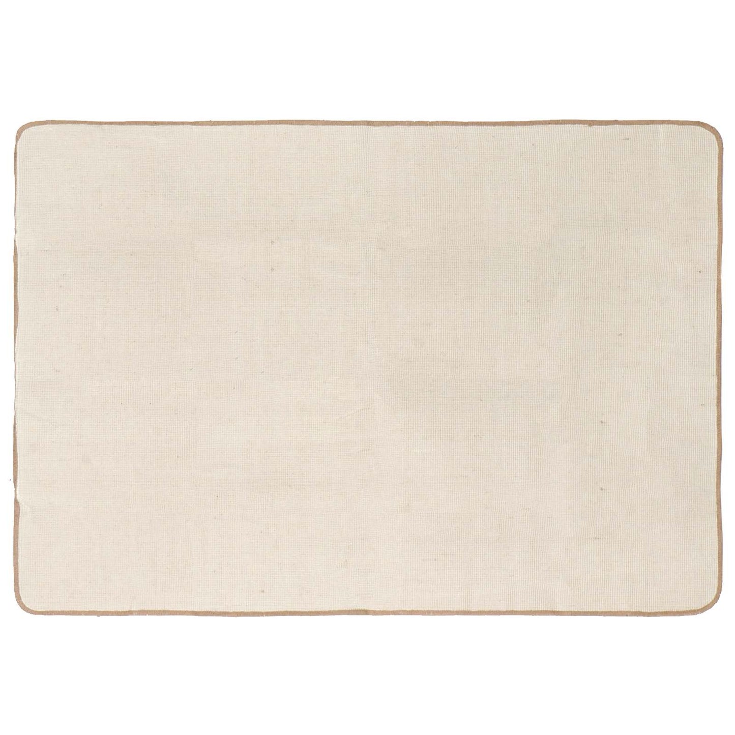 vidaXL Χαλί Περιοχής Ανοιχτό καφέ 120 x 170 cm Γιούτα