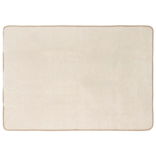 vidaXL Χαλί Περιοχής Ανοιχτό καφέ 120 x 170 cm Γιούτα