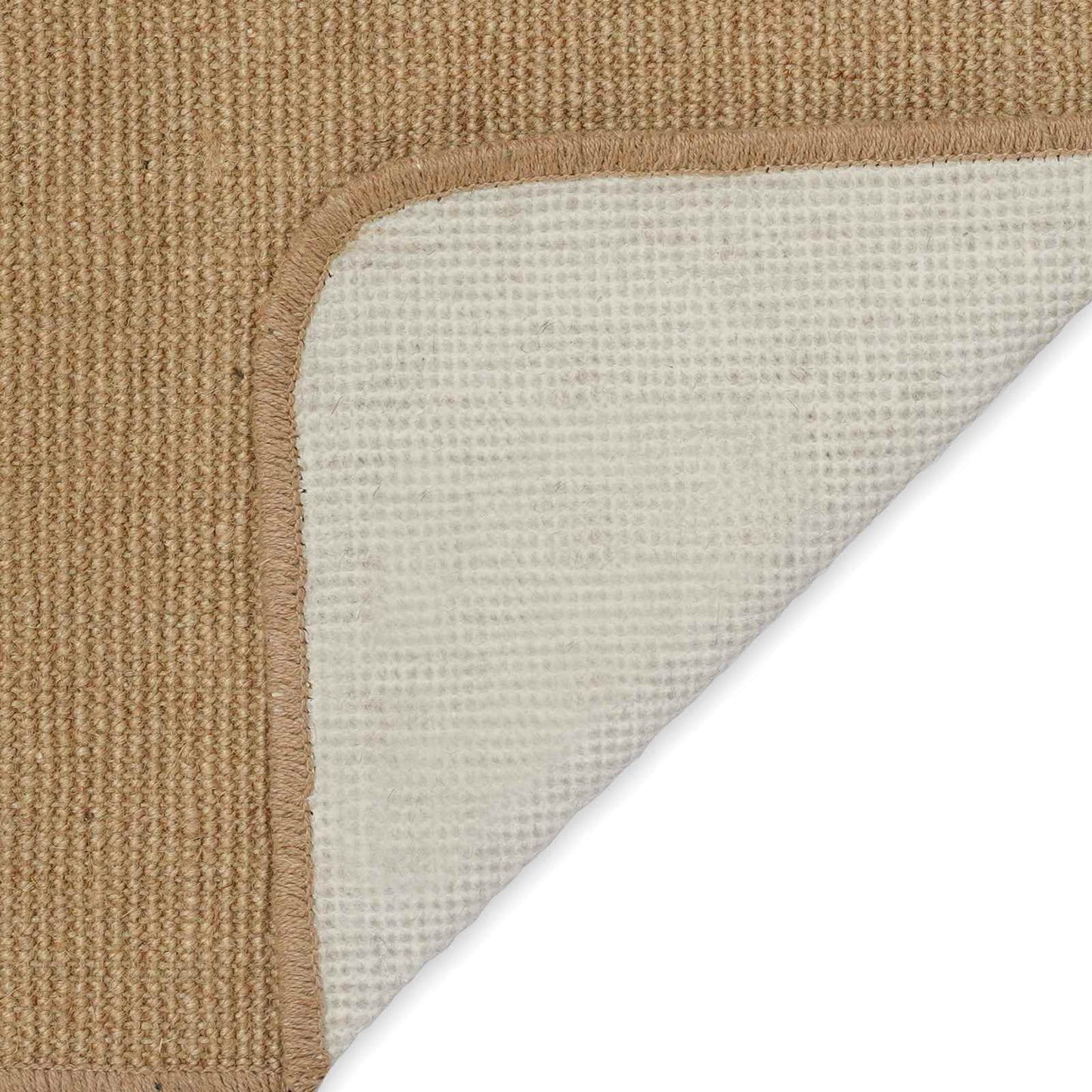 vidaXL Χαλί Περιοχής Ανοιχτό καφέ 240 x 240 cm Γιούτα