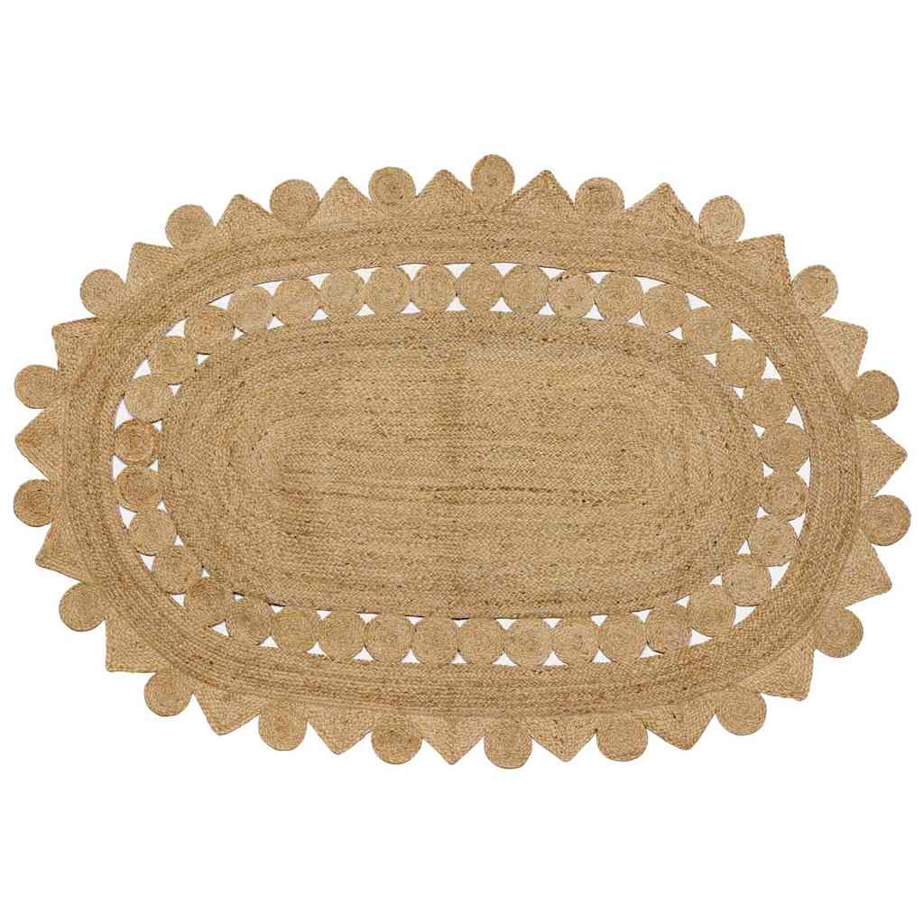 vidaXL Χαλί Μπεζ 205 x 305 εκ Γιούτα