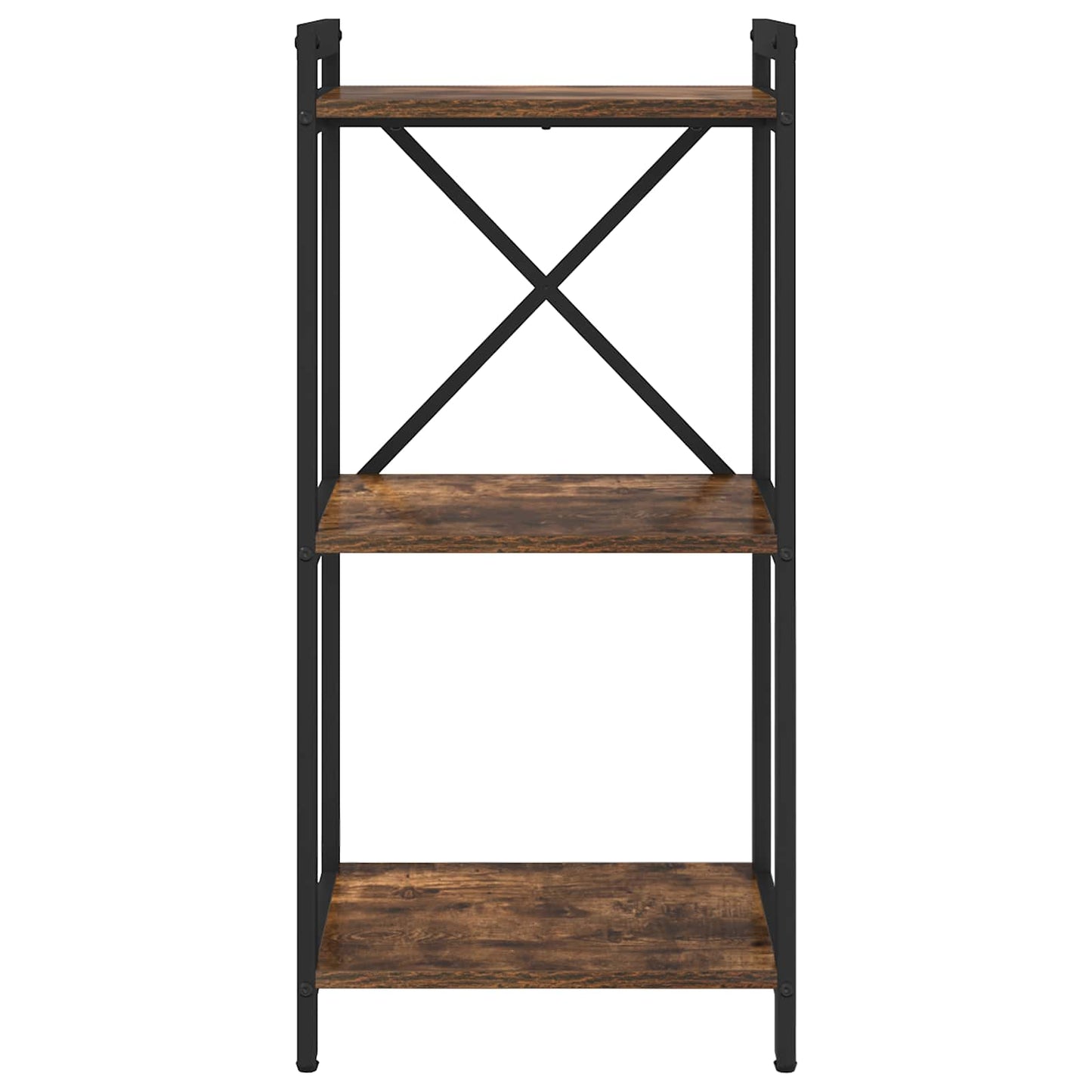 vidaXL Ράφι Βιβλίων Καπνιστό Δρύς 40 x 30 x 85 εκ Επεξεργασμένο ξύλο