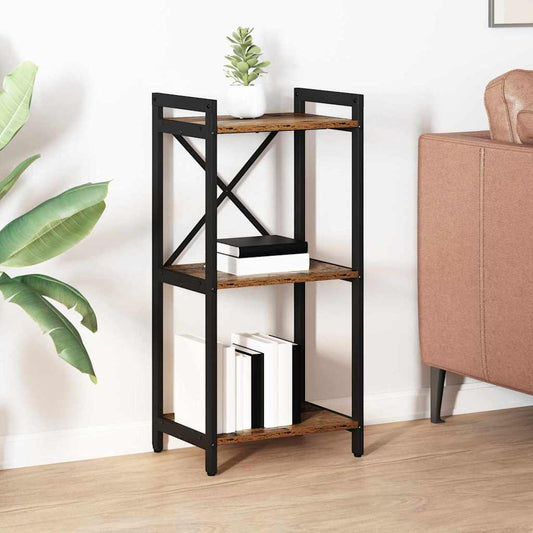 vidaXL Βιβλιοθήκη Παλαιό ξύλο 40 x 30 x 83 εκ Επεξεργασμένο ξύλο