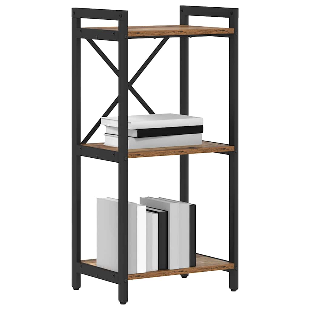 vidaXL Βιβλιοθήκη Παλαιό ξύλο 40 x 30 x 83 εκ Επεξεργασμένο ξύλο