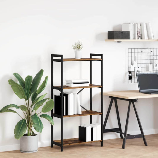 vidaXL Βιβλιοθήκη Παλαιό ξύλο 60 x 30 x 118 εκ Επεξεργασμένο ξύλο