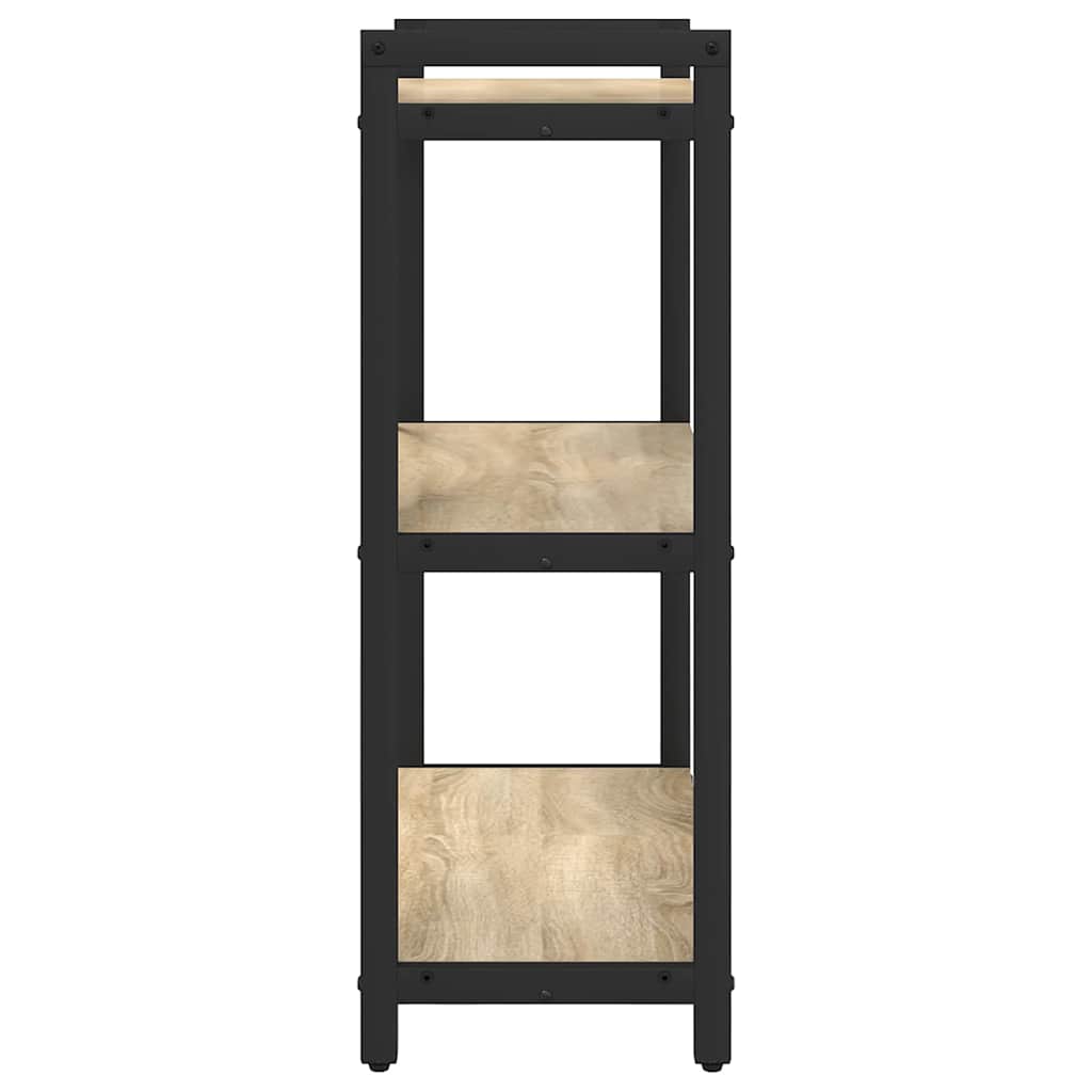 vidaXL Βιβλιοθήκη Sonoma Δρυς 60 x 30 x 83 εκ Επεξεργασμένο ξύλο