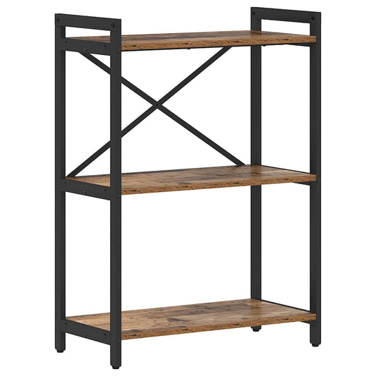 vidaXL Ράφι Βιβλίων Παλαιό ξύλο 60 x 30 x 85 cm Επεξεργασμένο ξύλο