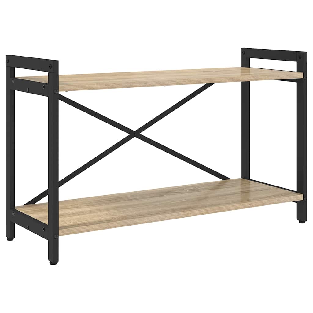 vidaXL Βιβλιοθήκη Sonoma Δρυς 80 x 30 x 48.5 εκ Επεξεργασμένο ξύλο