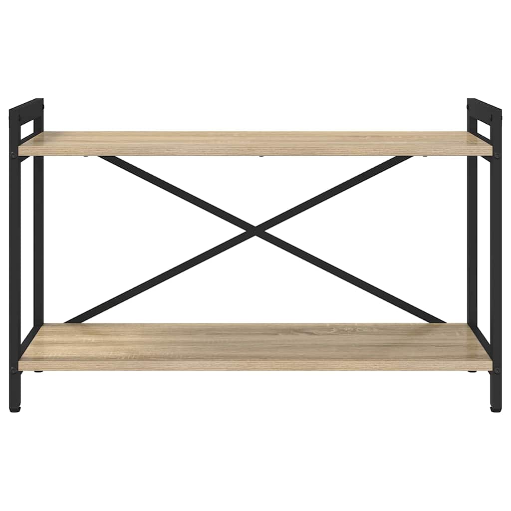 vidaXL Βιβλιοθήκη Sonoma Δρυς 80 x 30 x 48.5 εκ Επεξεργασμένο ξύλο