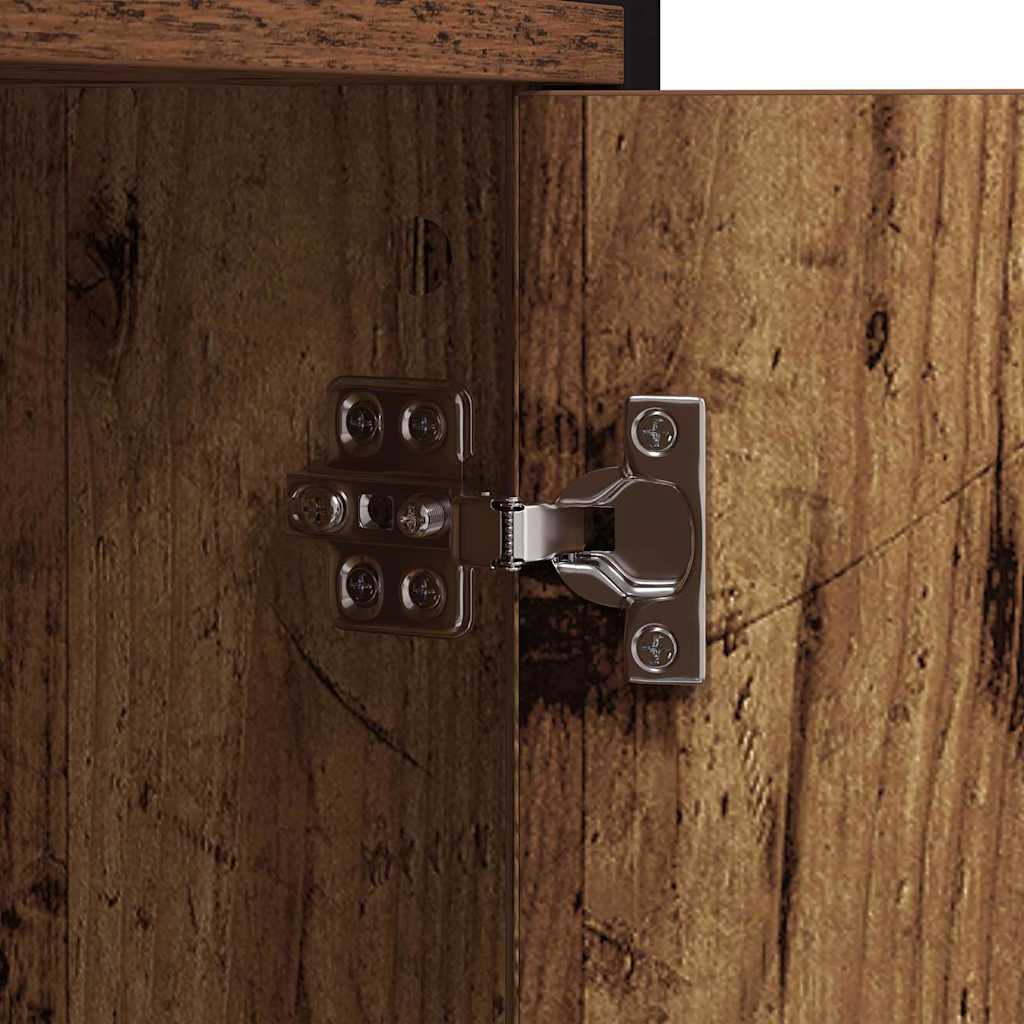 vidaXL Ράφι Βιβλίων Παλαιό ξύλο 80 x 30 x 155.5 εκ Επεξεργασμένο ξύλο