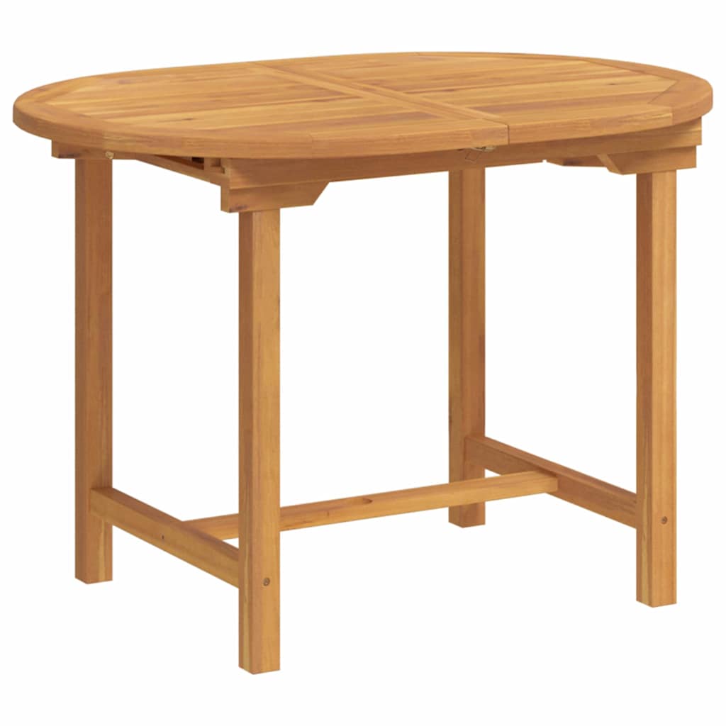 Σετ Υπαίθριου Φαγητού 5 Τεμαχίων από Στερεό Ξύλο Teak