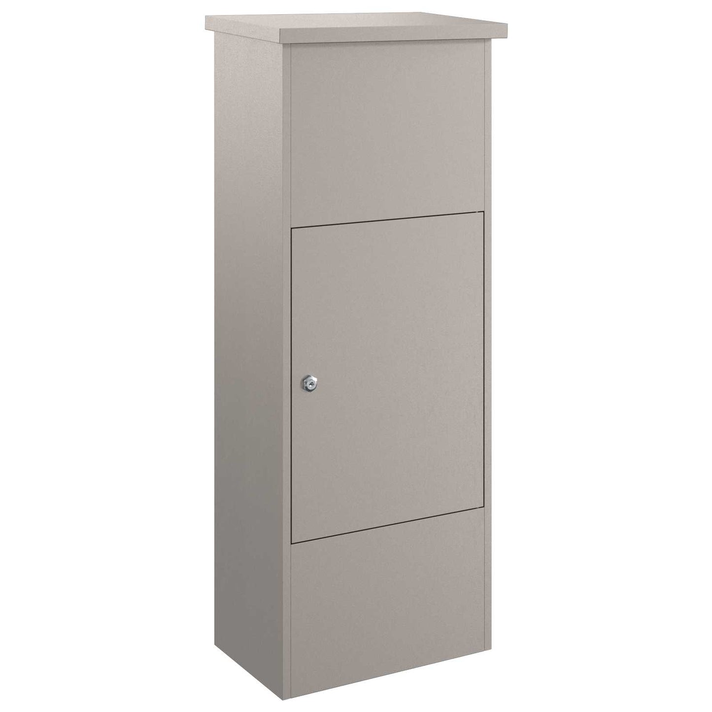 vidaXL Θυρίδα Πακέτων με αποθήκευση Σκ rusty 44,5 x 29 x 110,5 εκ