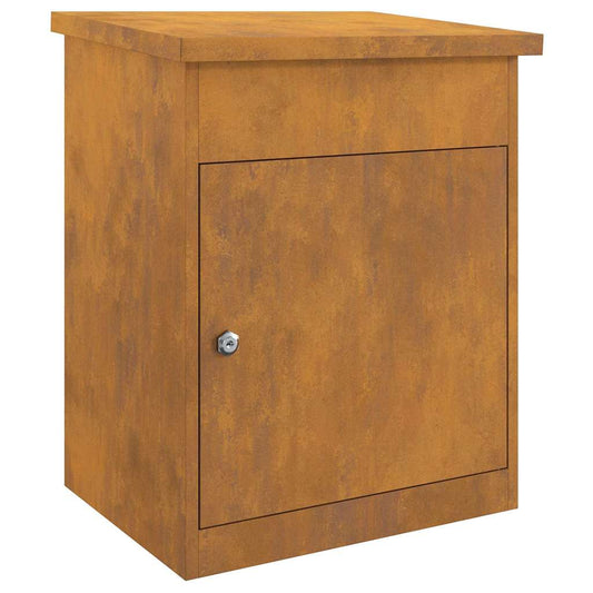 vidaXL Θυρίδα Πακέτων Σκ rusty 44 x 35 x 59 εκατοστά