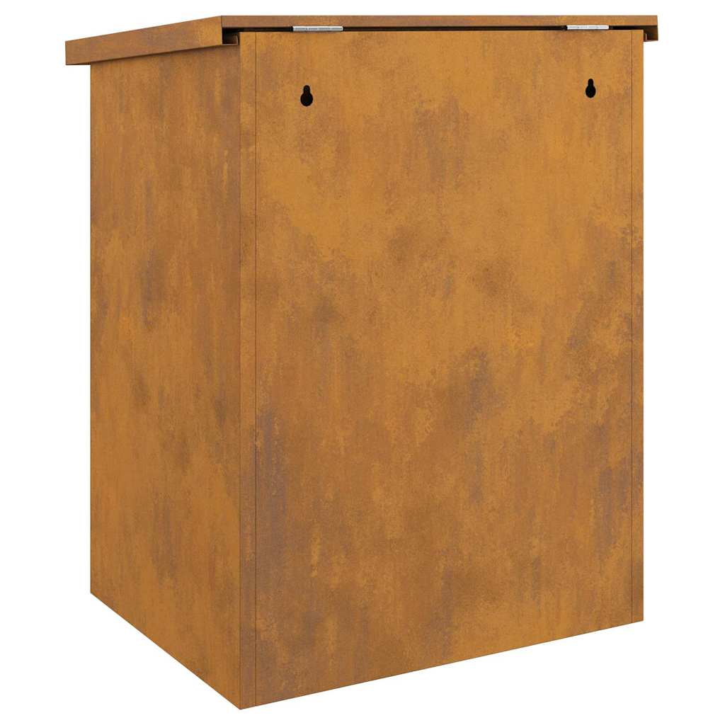 vidaXL Θυρίδα Πακέτων Σκ rusty 44 x 35 x 59 εκατοστά