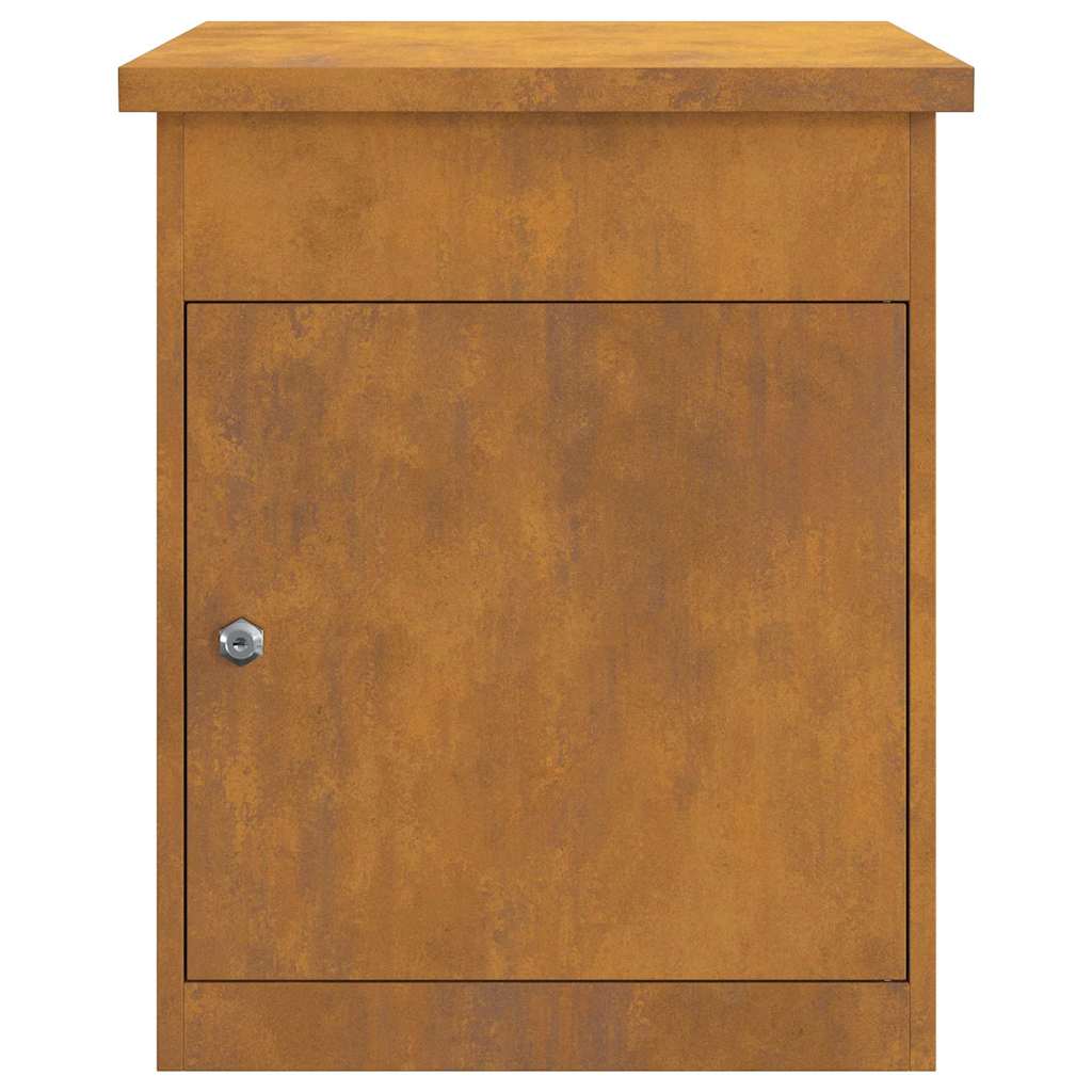 vidaXL Θυρίδα Πακέτων Σκ rusty 44 x 35 x 59 εκατοστά