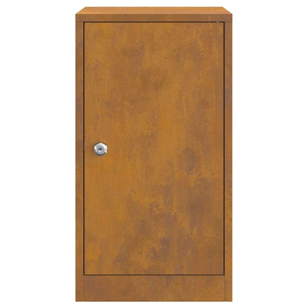 vidaXL γραμματοκιβώτιο Σκ rusty 30 x 23 x 55 εκ.