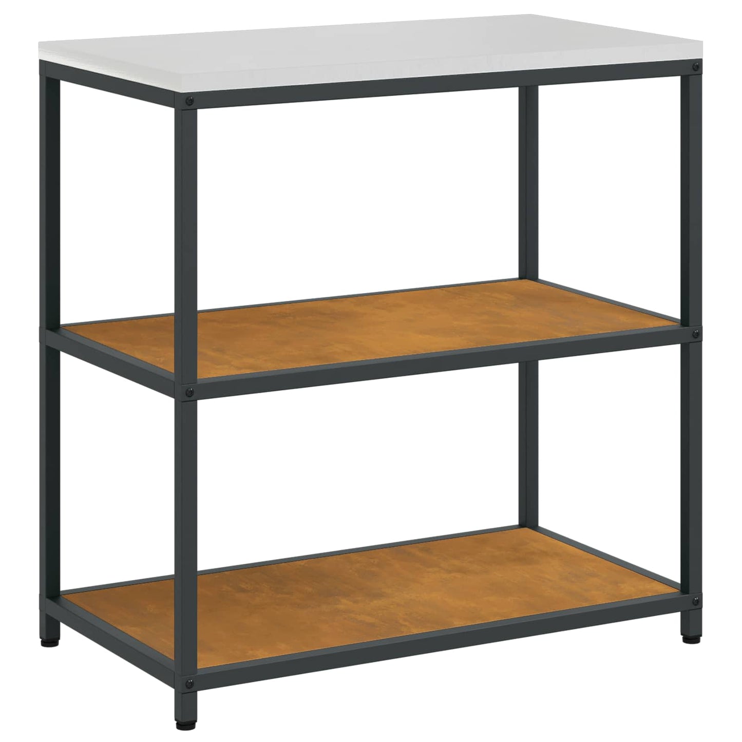 vidaXL Αποθηκευτικός Χώρος Κουζίνας Σκ rusty 60 x 50 x 92 εκ Ατσάλι