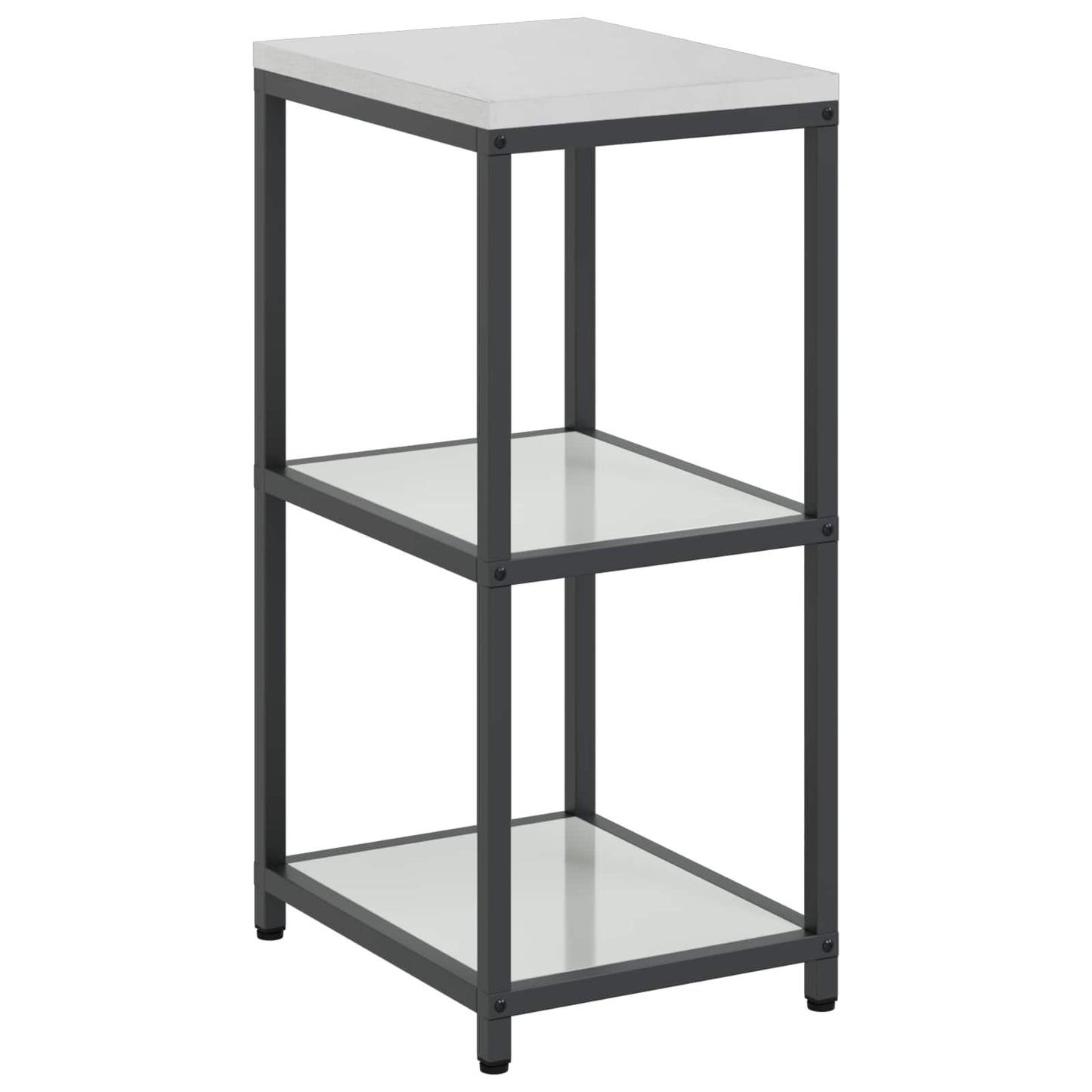 vidaXL Ράφι Κουζίνας HATTEM Ασημί 40 x 50 x 92 εκ Ατσάλι