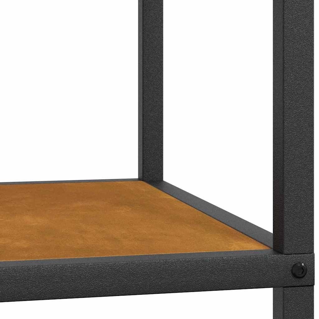 vidaXL Ράφι Αποθήκευσης Κουζίνας με ράφι Σκ rusty Ανθεκτικό ατσάλι