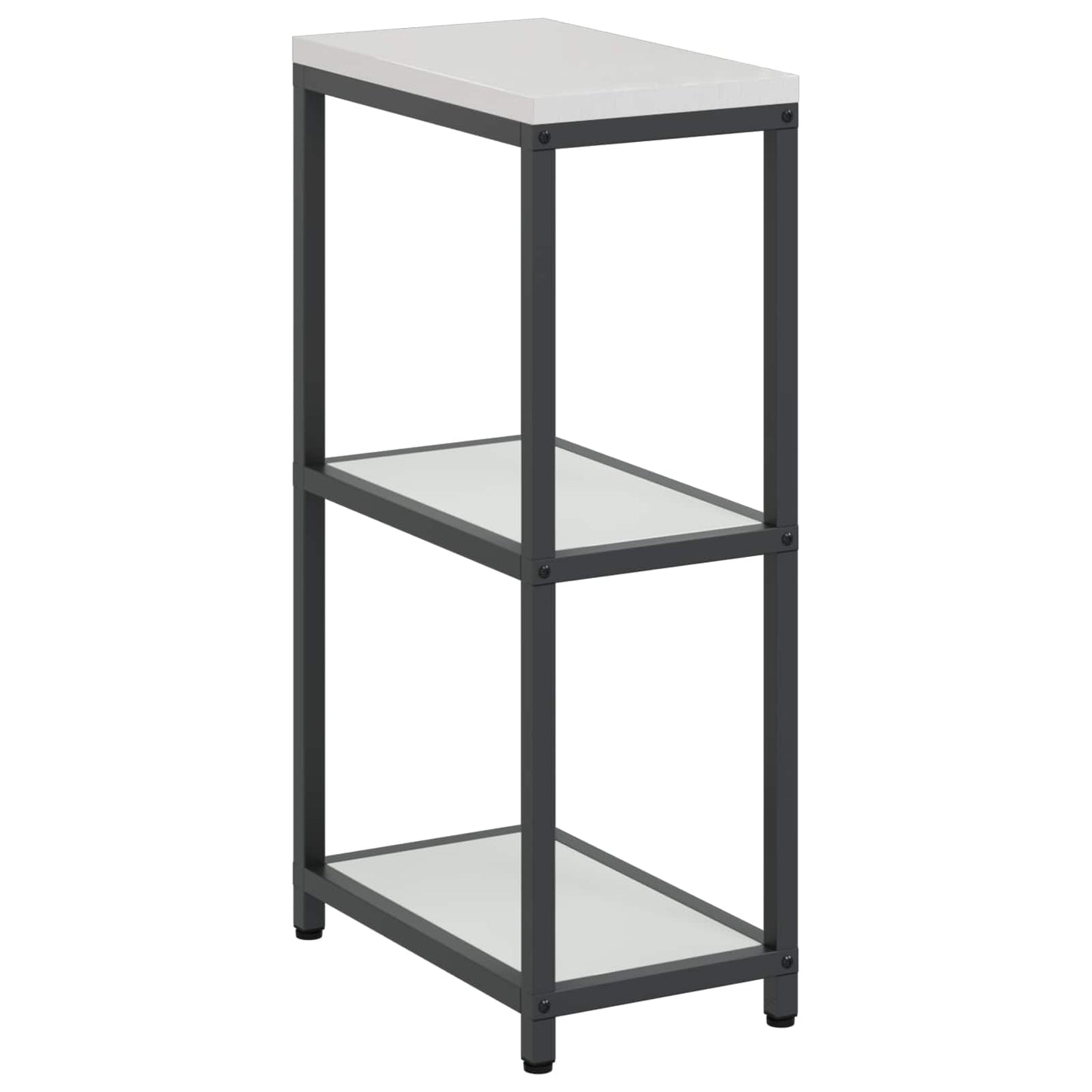 vidaXL Αποθηκευτικός Χώρος Κουζίνας HATTEM Ασημί 30 x 50 x 92 εκ