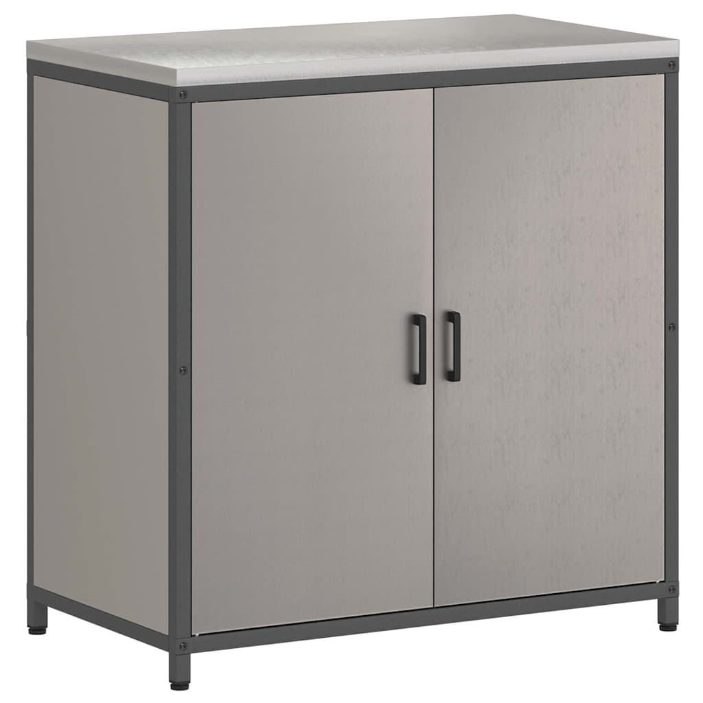 vidaXL Ντουλάπα Αποθήκευσης Κουζίνας με ράφι Σκ rusty Ανθεκτικό ατσάλι