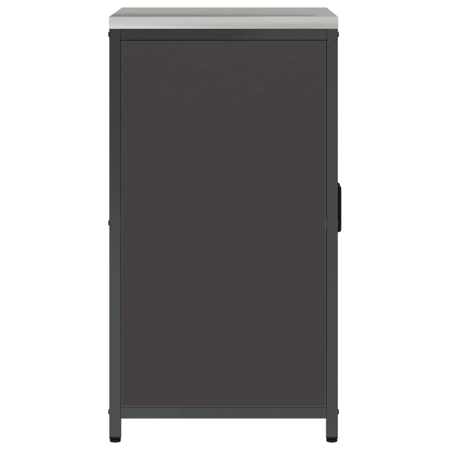 vidaXL Αποθηκευτικός Χώρος Κουζίνας HATTEM Μαύρο 60 x 50 x 92 εκ