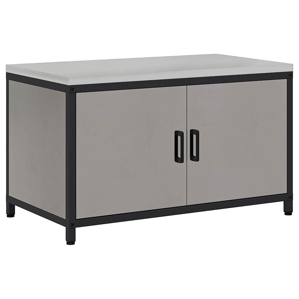 vidaXL Ντουλάπα Αποθήκευσης Κουζίνας με ράφι Σκ rusty Ανθεκτικό ατσάλι