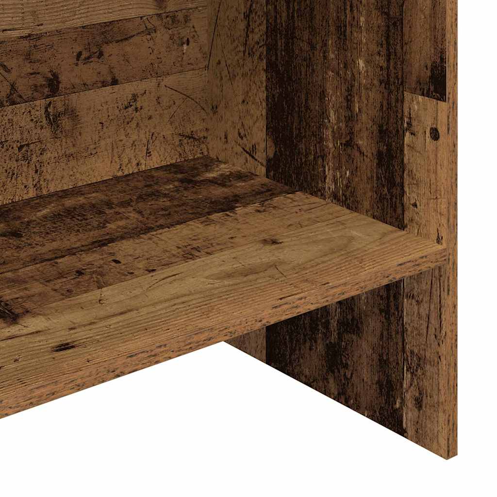 vidaXL Βιβλιοθήκη Παλαιό ξύλο 60 x 35 x 180 εκατοστά