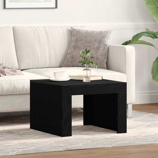 vidaXL Τραπεζάκι σαλονιού Μαύρη Οξυά 50 x 50 x 35 cm