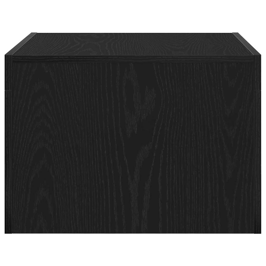 vidaXL Τραπεζάκι σαλονιού Μαύρη Οξυά 50 x 50 x 35 cm
