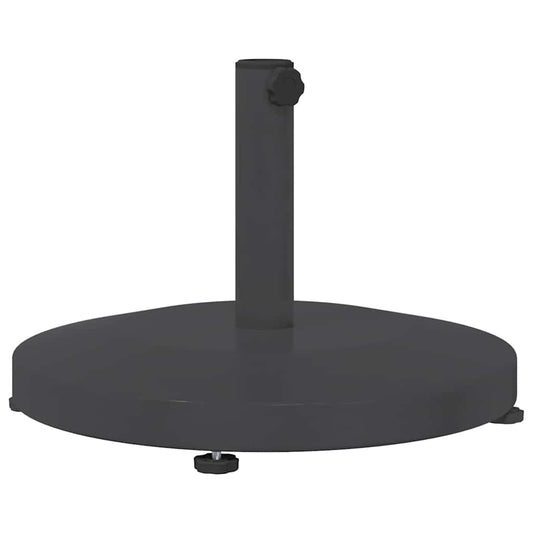 vidaXL Εξωτερική βάση ομπρέλας Σκούρο γκρι 48 x 48 x 32 εκ.