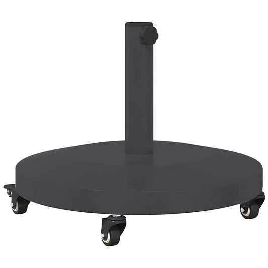 vidaXL Εξωτερική βάση ομπρέλας Σκούρο γκρι 48 x 48 x 32 εκ.