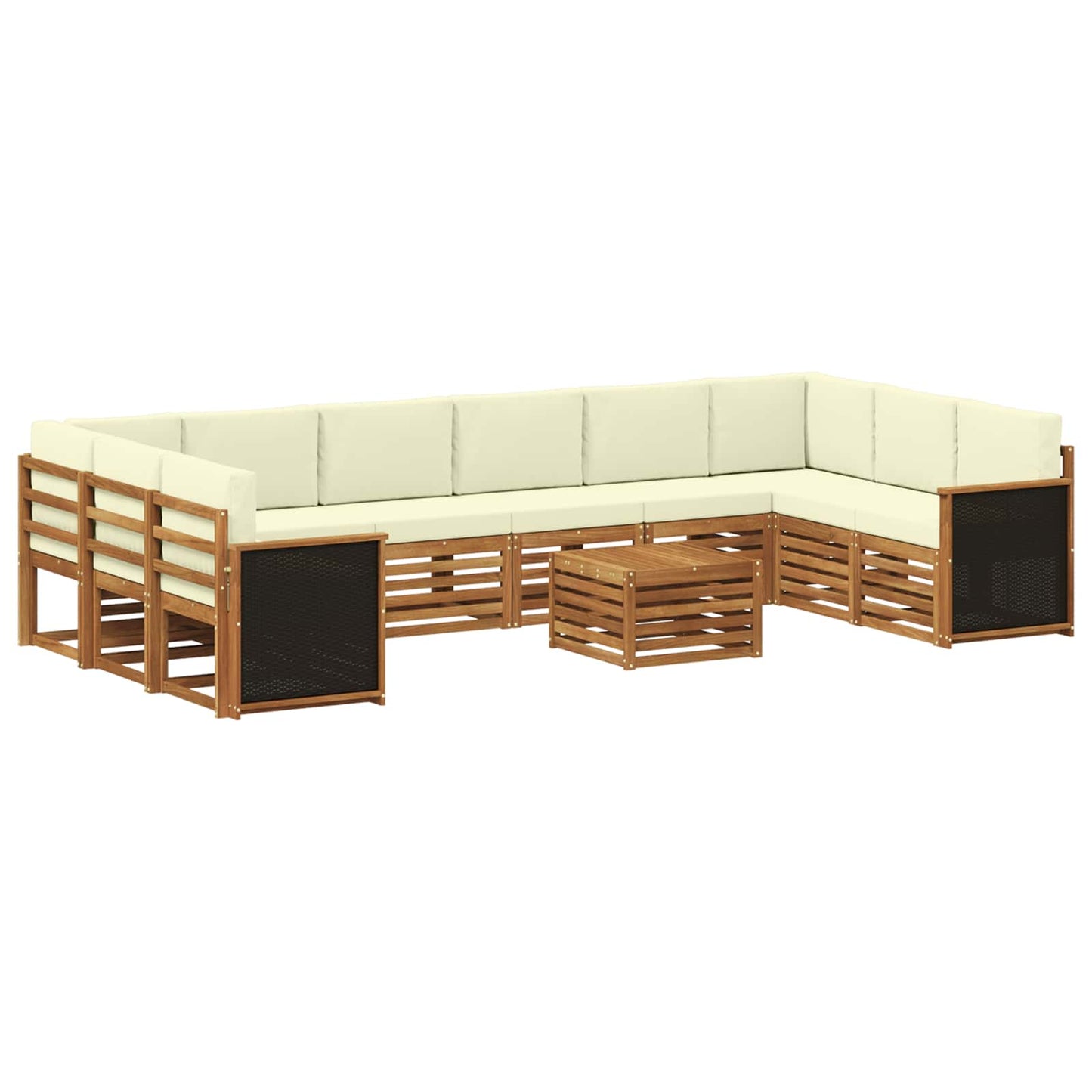 vidaXL Σειρά Καναπέ Εξωτερικού 8 pcs